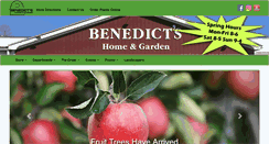 Desktop Screenshot of benedictsgarden.com