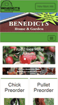 Mobile Screenshot of benedictsgarden.com